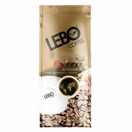 Кофе в зернах LEBO "Extra" 1 кг, арабика 100% Кофе в зернах LEBO "Extra" 1 кг, арабика 100%