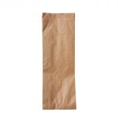 Пакет коричневый, крафт-бумага, 300x170x60 мм, 100шт/уп