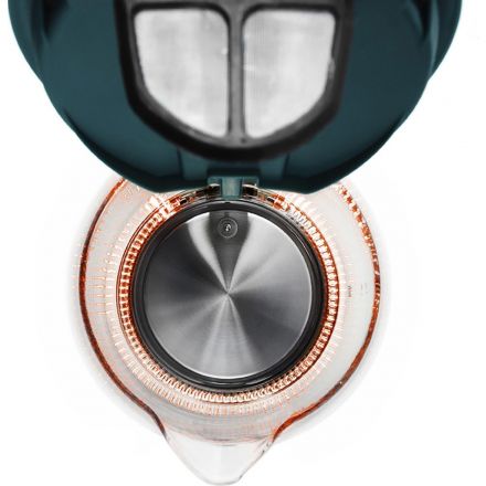 Чайник Kitfort 640-4-КT, 1850-2200 Вт, 1.7 л, изумрудный Чайник Kitfort 640-4-КT, 1850-2200 Вт, 1.7 л, изумрудный