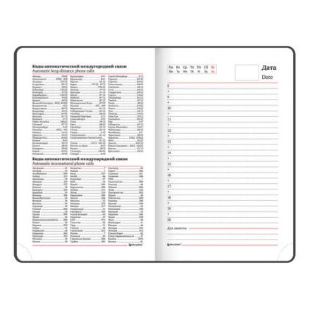 Ежедневник недатированный МАЛЫЙ ФОРМАТ А6 (100х150 мм) BRAUBERG "Select", балакрон, 160 л., черный, 123480