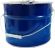 Ведро металл 10л. с крышкой и обручем, с покрытием внутри синий Ведро металл 10л. с крышкой и обручем, с покрытием внутри синий