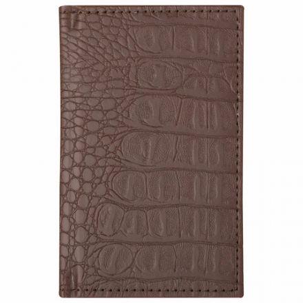 Телефонная книжка МАЛЫЙ ФОРМАТ (80х130 мм) А7, BRAUBERG "Cayman", под крокодиловую кожу, 56 л., вырубной алфавит, коричневая, 125135 Телефонная книжка МАЛЫЙ ФОРМАТ (80х130 мм) А7, BRAUBERG "Cayman", под крокодиловую кожу, 56 л., вырубной алфавит, коричневая, 125135