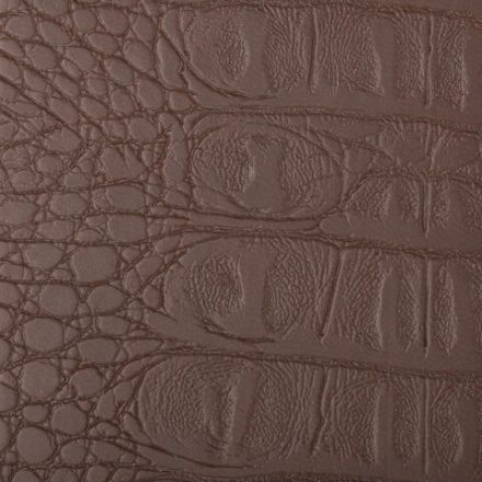 Телефонная книжка МАЛЫЙ ФОРМАТ (80х130 мм) А7, BRAUBERG "Cayman", под крокодиловую кожу, 56 л., вырубной алфавит, коричневая, 125135
