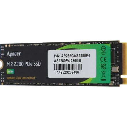 SSD накопитель Apacer AS2280P4 256Gb M.2 2280 PCIe Gen3x4(AP256GAS2280P4-1)