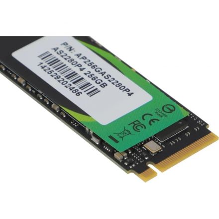 SSD накопитель Apacer AS2280P4 256Gb M.2 2280 PCIe Gen3x4(AP256GAS2280P4-1)