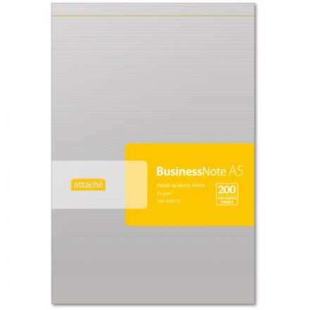 Блокнот Attache Микроперфорация А5 100 листов серебристый без линовки на склейке (143х212 мм)