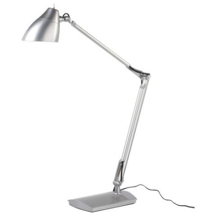 Настольная лампа / светильник SONNEN PH-104, на подставке, LED, 8 Вт, металлический корпус, серый, 236691