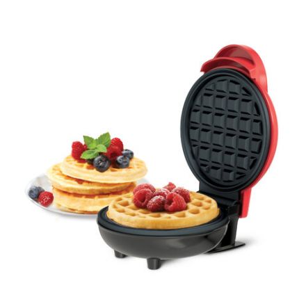 Электровафельница антипригарная для венских и бельгийских вафель, d12см, 350 Вт, DASWERK (ДАСВЕРК), WM-1, 455523