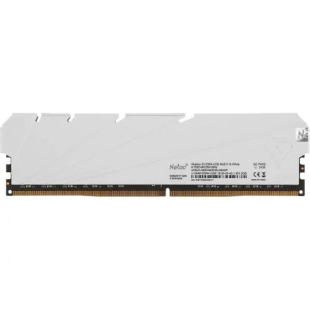 Модуль памяти Netac Shadow S 8GB DDR4 DIMM 3200Мгц (NTSSD4P32SP-08W)