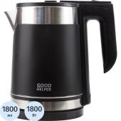 Чайник GOODHELPER KPS-185C, 1,8л., 1800Вт., (черный) Чайник GOODHELPER KPS-185C, 1,8л., 1800Вт., (черный)