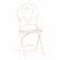 Стул Love Chair (PL08-11140) стальной сплав, античный белый, 40х47,5х94 см