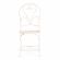 Стул Love Chair (PL08-11140) стальной сплав, античный белый, 40х47,5х94 см