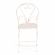 Стул Love Chair (PL08-11140) стальной сплав, античный белый, 40х47,5х94 см