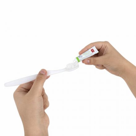 Зубной набор КОМПЛЕКТ 300 шт., HOTEL COLLECTION (зубная щётка + зубная паста 5 г), саше, флоупак, 00-00027999