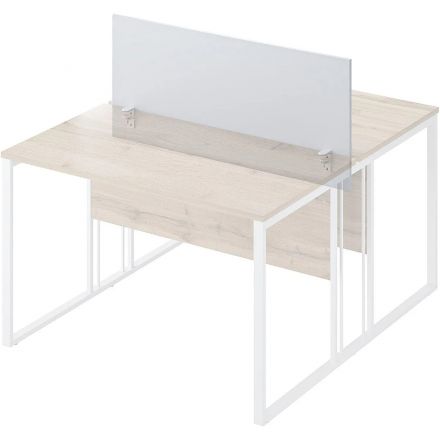 Экран к столам Комус Мебель К-Loft 241P001 1112х16х500 белый