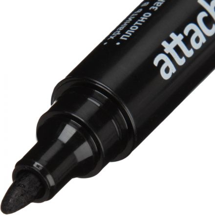 Маркер для флипчартов по бумаге Attache черный 2-3 мм круглый нак Маркер для флипчартов по бумаге Attache черный 2-3 мм круглый нак