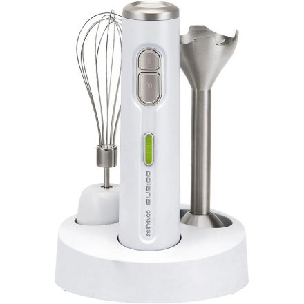 Блендер ручной POLARIS PHB 0746 CordLess, белый Блендер ручной POLARIS PHB 0746 CordLess, белый