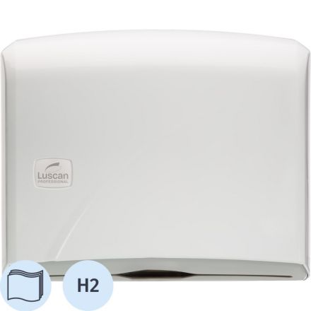 Диспенсер для полотенец лист Luscan Professional белый Диспенсер для полотенец лист Luscan Professional белый
