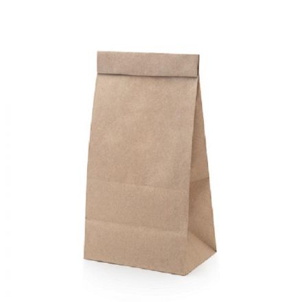 Пакет коричневый, крафт-бумага, 120х80х240 мм, 1000шт/уп Пакет коричневый, крафт-бумага, 120х80х240 мм, 1000шт/уп