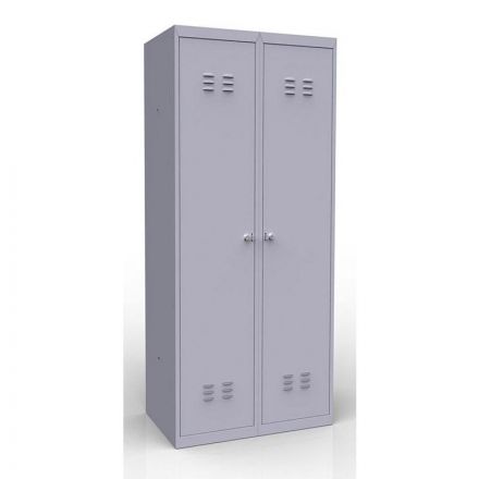 Шкаф для одежды металлический ШР-22 L800 (2 отделения, 800х500х1850 мм)