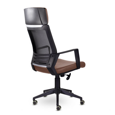 Кресло М-811 Альт/Alt blackPL Ср S-0412 (коричневый) Кресло М-811 Альт/Alt blackPL Ср S-0412 (коричневый)