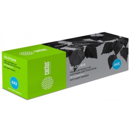 Картридж лазерный CACTUS (CS-CF244X) для HP LaserJet M15 Pro / M28a / 28w, ресурс 2000 страниц Картридж лазерный CACTUS (CS-CF244X) для HP LaserJet M15 Pro / M28a / 28w, ресурс 2000 страниц