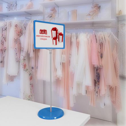 Стойка напольная Attache напольн. двухст.А4 Стойка напольная Attache напольн. двухст.А4