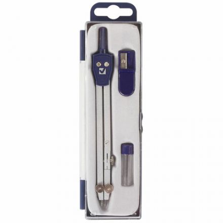 Готовальня BRAUBERG "Student Oxford", 3 предмета: циркуль 140 мм, грифель, точилка, пенал с подвесом, 210332 Готовальня BRAUBERG "Student Oxford", 3 предмета: циркуль 140 мм, грифель, точилка, пенал с подвесом, 210332