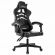Кресло компьютерное BRABIX "Shooter GM-123", 2 подушки, экокожа, черное/белое, 533191 Кресло компьютерное BRABIX "Shooter GM-123", 2 подушки, экокожа, черное/белое, 533191