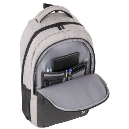 Рюкзак BRAUBERG URBAN универсальный, с отделением для ноутбука, USB-порт, Detroit, серый, 46х30х16 см, 229894 Рюкзак BRAUBERG URBAN универсальный, с отделением для ноутбука, USB-порт, Detroit, серый, 46х30х16 см, 229894