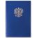Книга учета 96 л., клетка, твердая, бумвинил, офсет, герб, А4 (200х290 мм), BRAUBERG, синяя, 130141