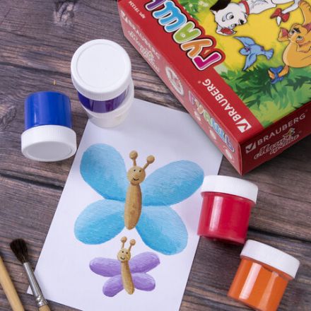 Гуашь BRAUBERG "МАГИЯ ЦВЕТА", 16 цветов по 20 мл, 191334 Гуашь BRAUBERG "МАГИЯ ЦВЕТА", 16 цветов по 20 мл, 191334