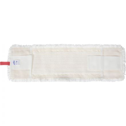 Насадка МОП Luscan 50х13см 100% микрофибра пробивная карман-ухо