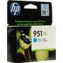 Картридж струйный HP 951XL CN046AE голубой повышенной емкости оригинальный