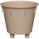 Горшок для цветов London D 12,5 см/1л сливочный ING1552СЛ