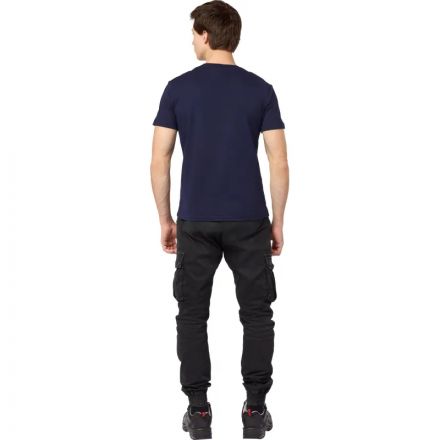 Футболка (160 г.) с кор.рукавом синяя 5XL(ЗД594075)