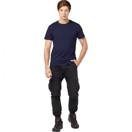 Футболка (160 г.) с кор.рукавом синяя 5XL(ЗД594075)