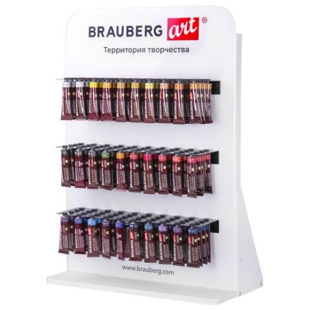 Стойка под масляные краски настольная BRAUBERG ART, акрил, 83х60х29см, 505928 Стойка под масляные краски настольная BRAUBERG ART, акрил, 83х60х29см, 505928