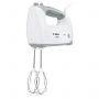 Миксер BOSCH MFQ 36480, 450 Вт, 5 скоростей, 6 насадок, стакан, белый, MFQ36480