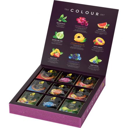 Чай Curtis Colour tea set ассорти 9 вкусов пакет 45 сашет