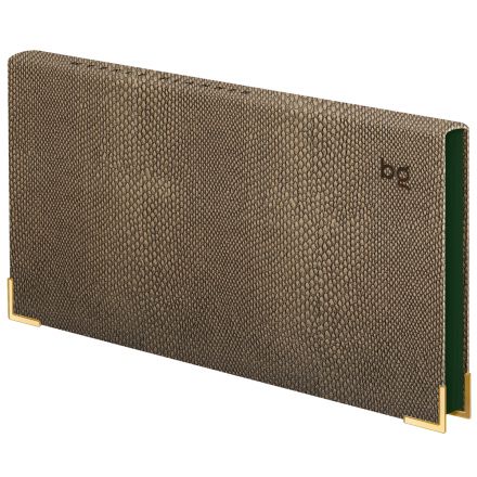 Еженедельник недатированный, 64л., твердый переплет, кожзам, BG "Python.Dark khaki", цветной срез Еженедельник недатированный, 64л., твердый переплет, кожзам, BG "Python.Dark khaki", цветной срез