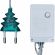 Гирлянда светодиодная Бахрома 1.8х0.5м,IP20, 48 LED,мульти,8 реж 3556828