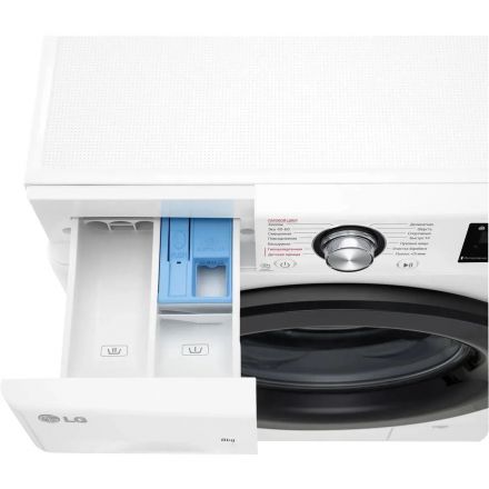 Стиральная машина LG F2V3PS6W кл.:A фронт. макс.:8кг белый инвертер