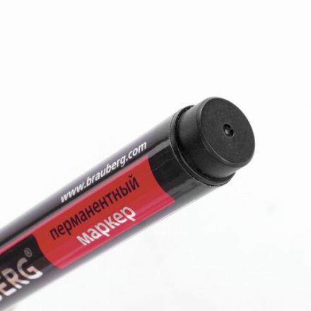 Маркер перманентный BRAUBERG "Contract", ЧЕРНЫЙ, скошенный наконечник, 1-5 мм, 150469 Маркер перманентный BRAUBERG "Contract", ЧЕРНЫЙ, скошенный наконечник, 1-5 мм, 150469
