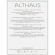 Чай пакетированный Althaus English Breakfast St. Andrews черный , 15x2.75г