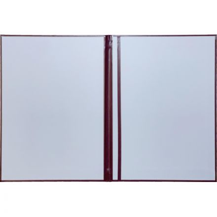 Папка адресная 50 лет бордовая (225x310 мм, бумвинил)