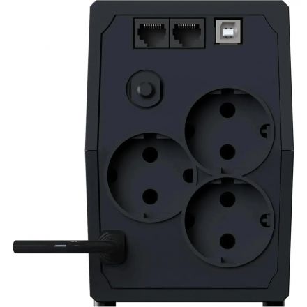 ИБП Ippon Back Basic 650S New Euro  650ВА/360Вт черный(2095134)