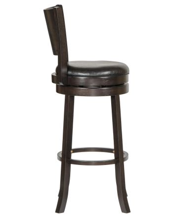 Стул барный DOBRIN TONY BAR, капучино, чёрный Стул барный DOBRIN TONY BAR, капучино, чёрный