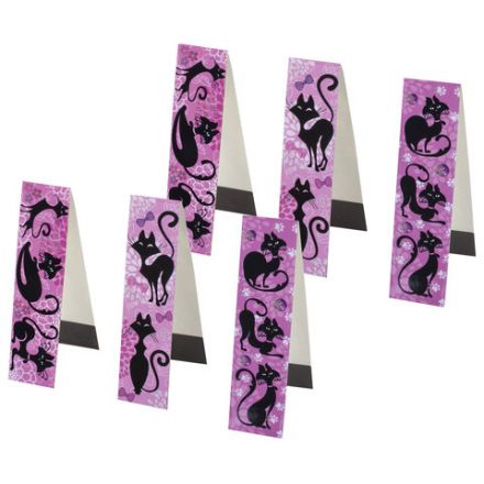 Закладки для книг с магнитом "ГЛАМУР", набор 6 шт., блестки, 25x196 мм, ЮНЛАНДИЯ, 111640 Закладки для книг с магнитом "ГЛАМУР", набор 6 шт., блестки, 25x196 мм, ЮНЛАНДИЯ, 111640