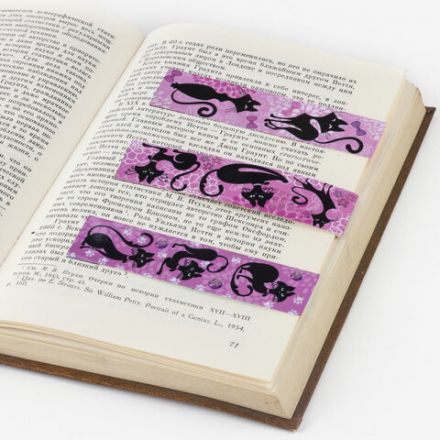 Закладки для книг с магнитом "ГЛАМУР", набор 6 шт., блестки, 25x196 мм, ЮНЛАНДИЯ, 111640 Закладки для книг с магнитом "ГЛАМУР", набор 6 шт., блестки, 25x196 мм, ЮНЛАНДИЯ, 111640